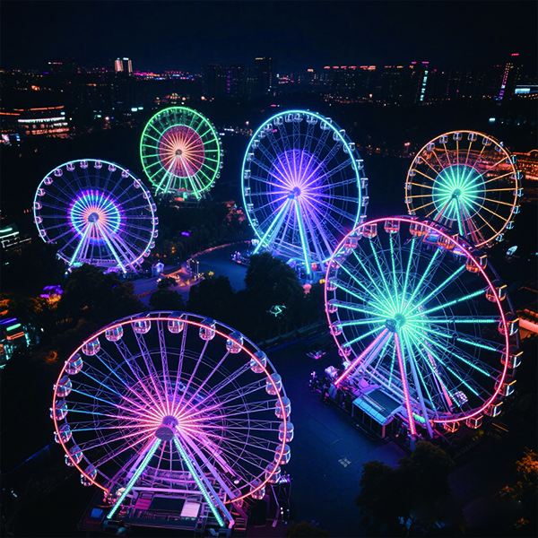 JINPAT Provides Reliable Signal Transmission Solutions for Ferris Wheels