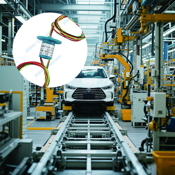 JINPAT Drives Intelligent Automotive Manufacturing with Advanced Slip Ring Solutions