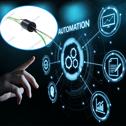 Solving the Rotary Connection Challenge:JINPAT Reliable Power and Data for Automated Systems