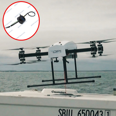 JINPAT LPT Hollow Shaft Slip Rings in Tethered Drone Applications