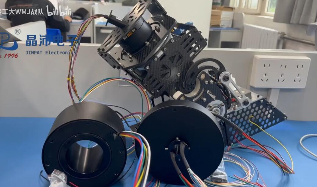 JINPAT slip ring helps in university robotics competition