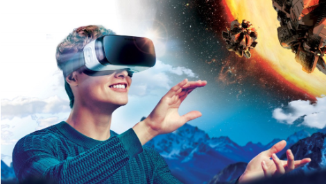 Slip rings used in virtual reality equipment