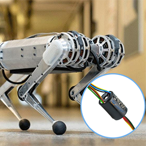 JINPAT sliding rings for legged robots