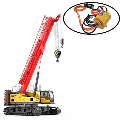 JINPAT LPA High-Current Slip Rings in Electric Crane Applications